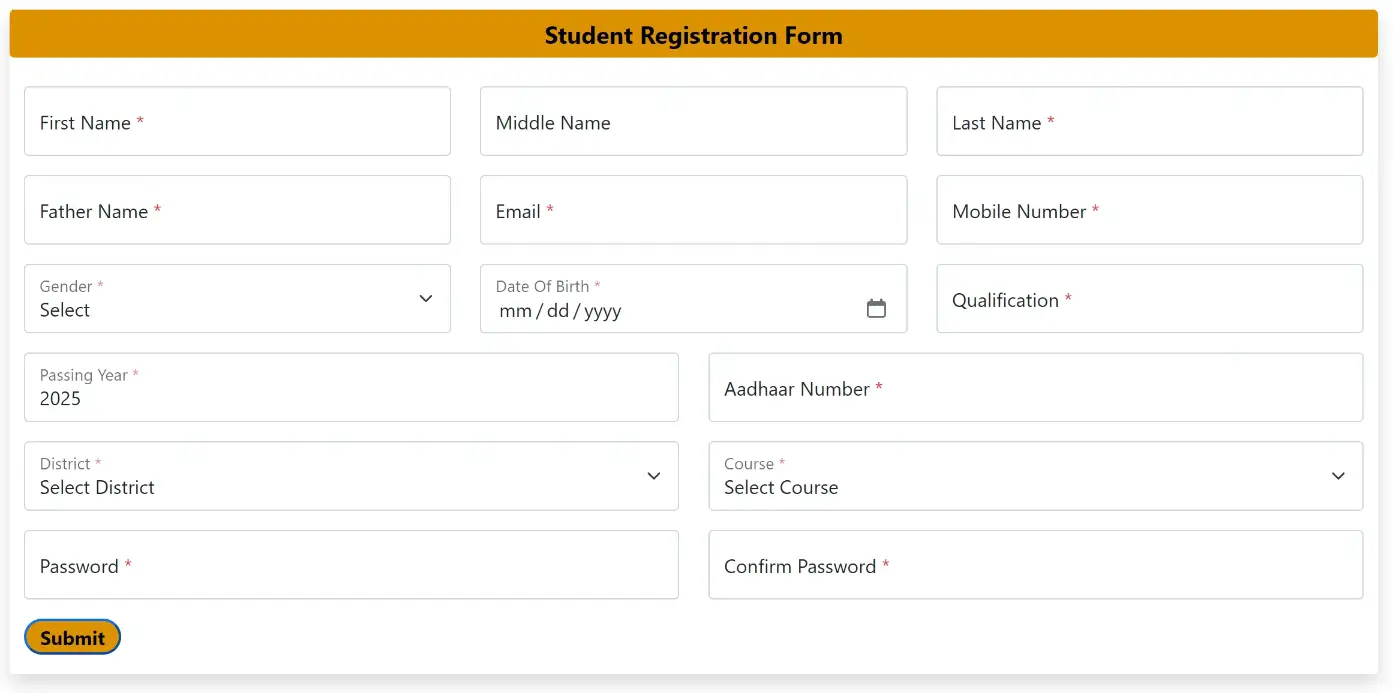 Abhyuday Registration