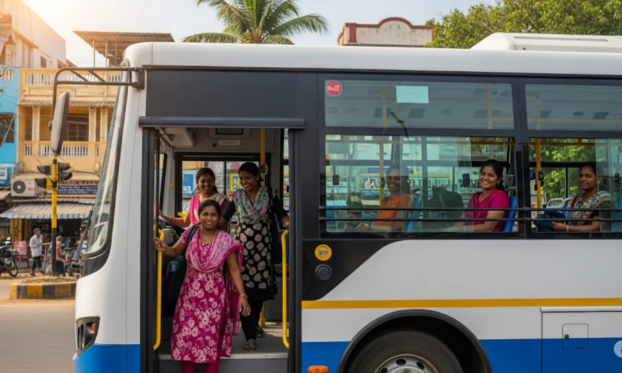 Free Bus Travel Scheme Andhra Pradesh