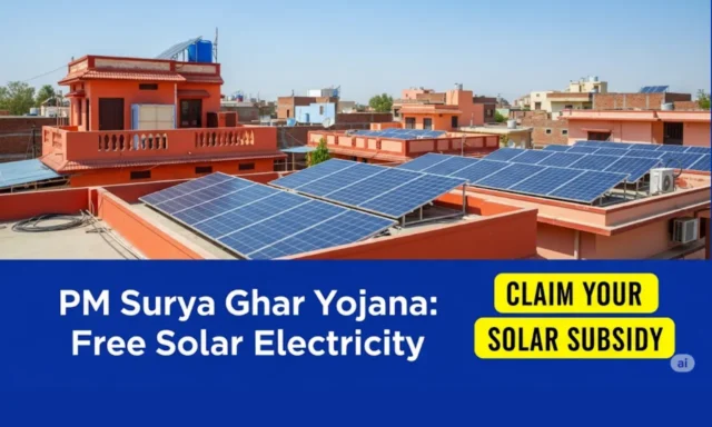Pradhan Mantri Surya Ghar Yojana Free Solar Electricity