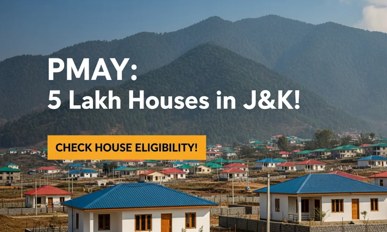 PMAY 5 Lakh Houses Jammu Kashmir