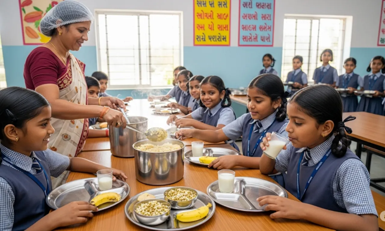 Alpahar Yojana Gujarat Nutritious Breakfast