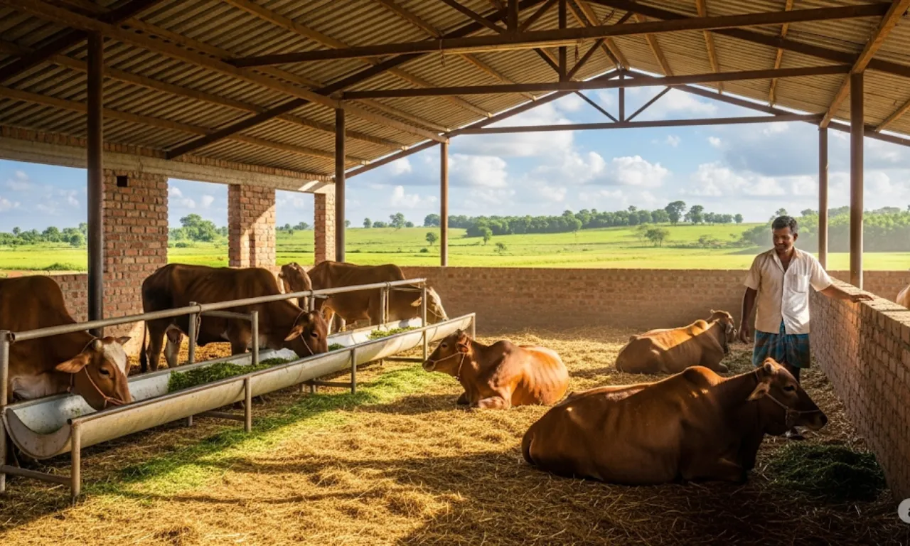 Free Cow Shed Subsidy Tamil Nadu