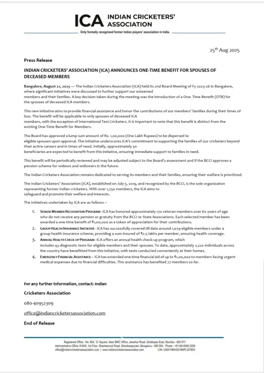 ICA Welfare Scheme for Spouse