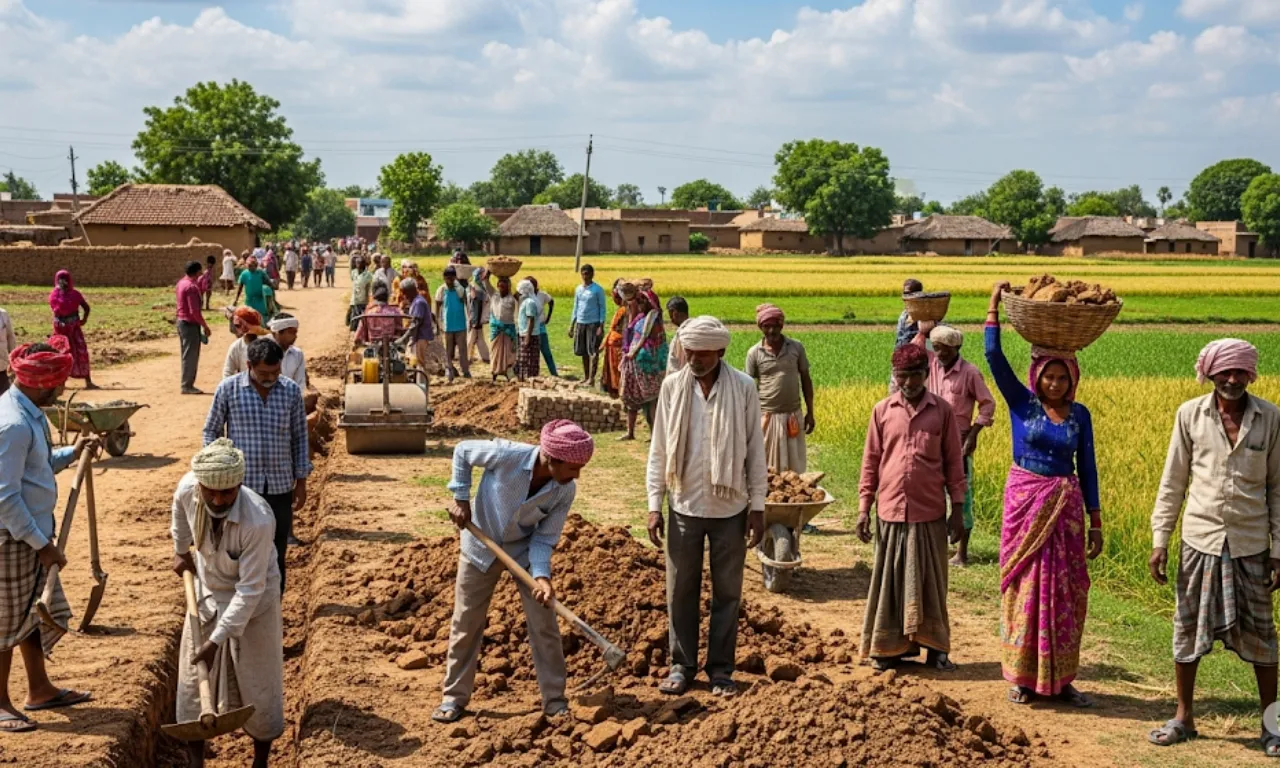 Niti Aayog Evaluation MGNREGS Amid Proposal Outlay