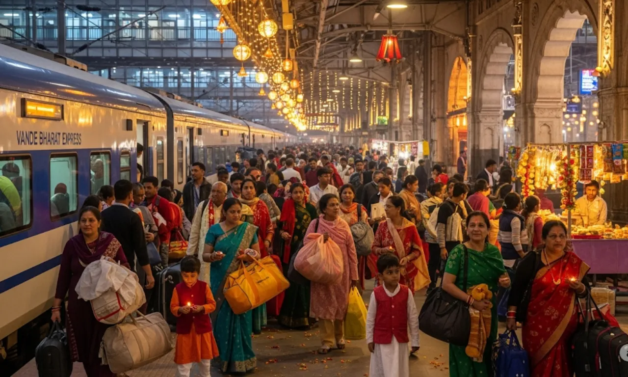 Railways Announces 12000 Special Train Festival