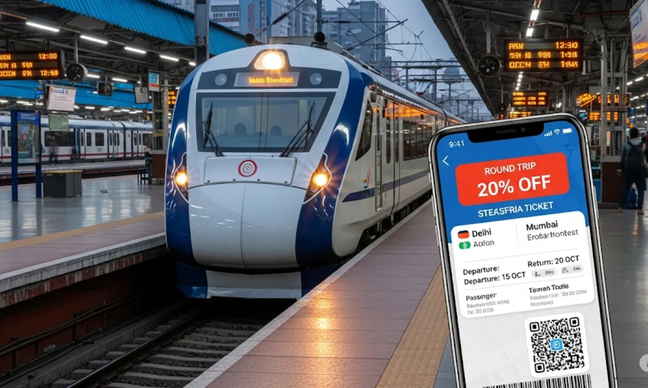 Railways Round Trip Package Scheme Fare Rebate