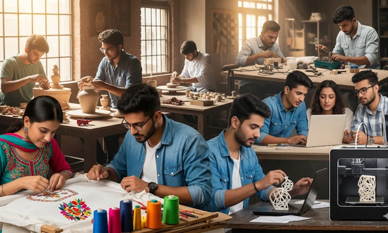 Delhi Skill Enhancement Cottage Industries Youth Employment